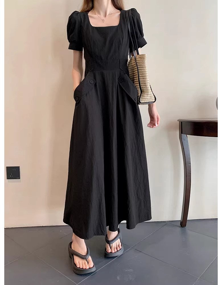 women's dress black