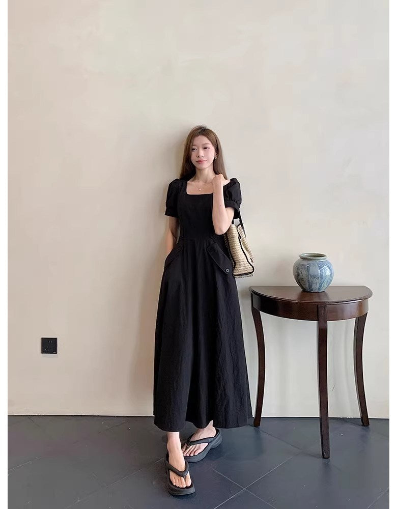 women's dress black