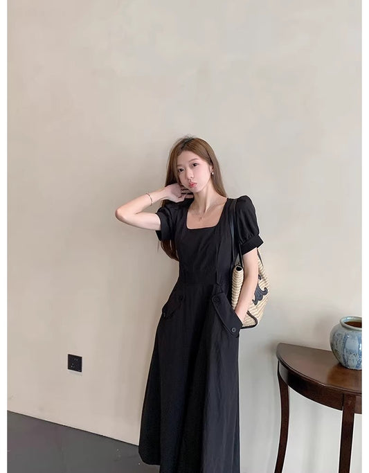 women's dress black