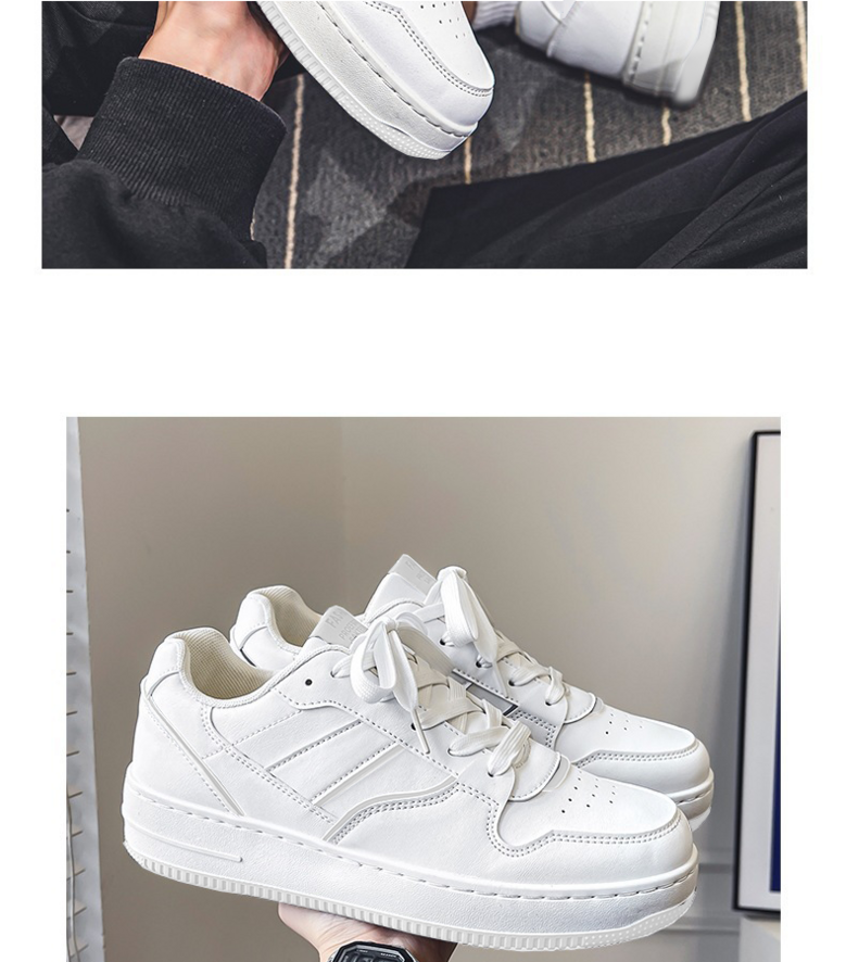 Men's athletic shoes, all-season, high-heeled casual style