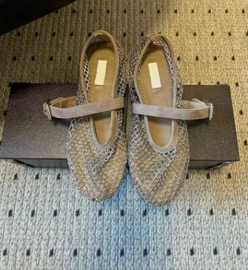 Original Quality AAA Designer Copy Women's Mesh Flats Shoes